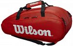 Wilson Tour 2 Compartment Large 9R Bag Red