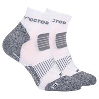 Victor SK-Ripple Socks 2P White / Gray