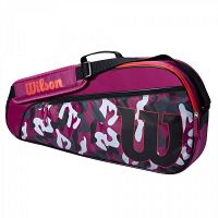 Wilson Junior 3 Pack Racketbag Purple / Red