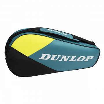 Dunlop SX Club Racketbag 3R Teal / Black / Yellow