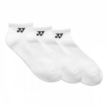 Yonex Low Cut Socks 19255 3-Pack White