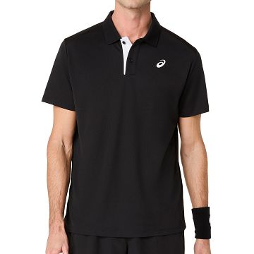 ASICS Court Polo Shirt Performance Black
