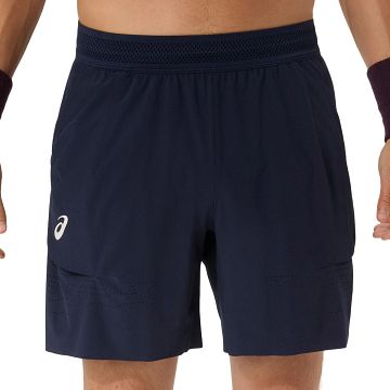 ASICS Match Laser Cut 7In Shorts Midnight