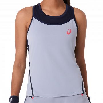 ASICS Match Tank Grey Blue