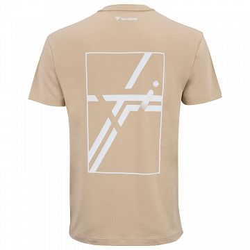 Tecnifibre Graphic Tee Sand