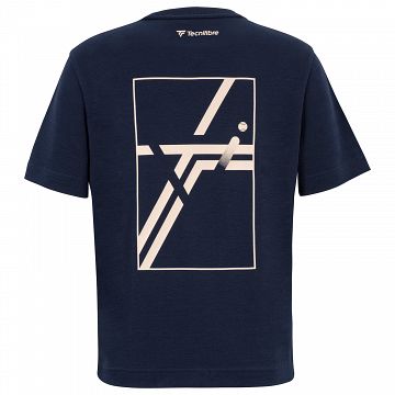 Tecnifibre Graphic Lady Tee Marine