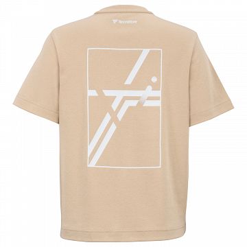 Tecnifibre Graphic Lady Tee Sand