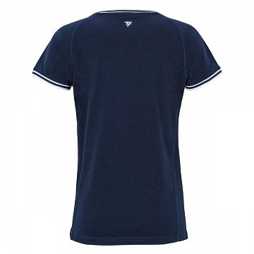 Tecnifibre Team Stretch Lady Tee Marine