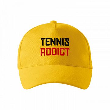 Tennis Addict Promo Cap Yellow
