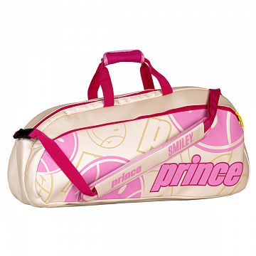 Prince X Smiley Tour 1-Comp Racketbag 3R Beige / Pink