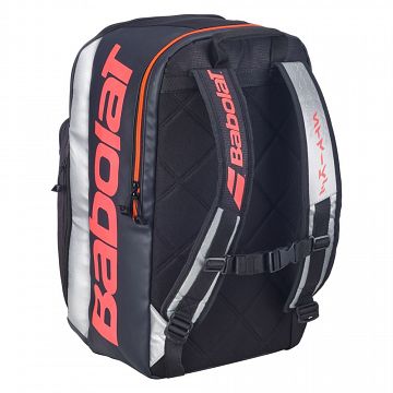 Babolat Pure Strike 4-gen. Backpack Carbon Grey / Neon Red