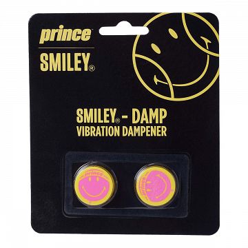 Prince X Smiley Vibration Dampeners 2-Pack Pink