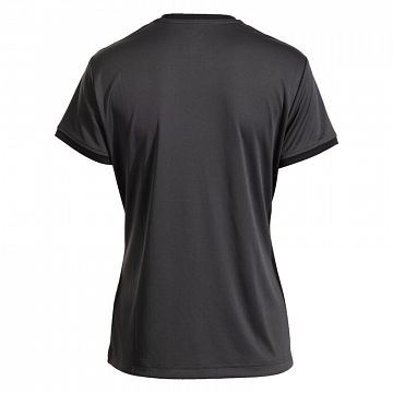 Joma Combi Premium Woman SS Tee Dark Gray / Black