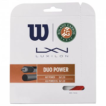 Luxilon Roland Garros Duo Power Bronze / Natural