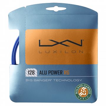 Luxilon Roland Garros Alu Power 128 Blue