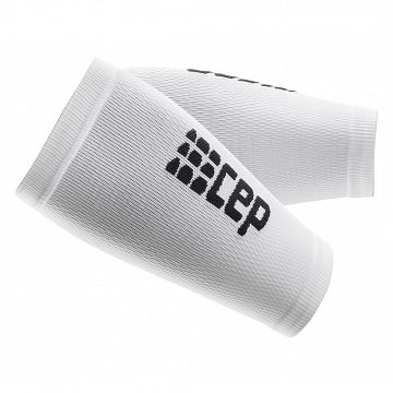 CEP Forearm Compression Sleeves White / Black - opaski na przedramię