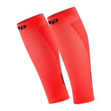 CEP Core Run Compression Calf Sleeves 5.0 Neon Coral