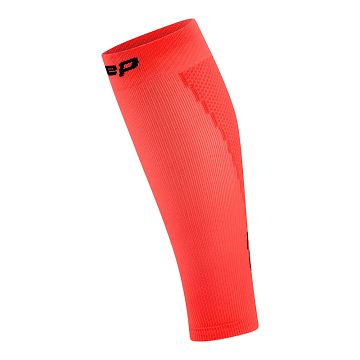 CEP Core Run Compression Calf Sleeves 5.0 Neon Coral
