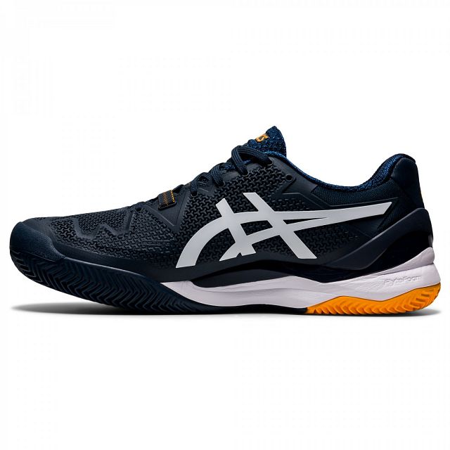 ASICS Gel-Resolution 8 Clay - French Blue / White