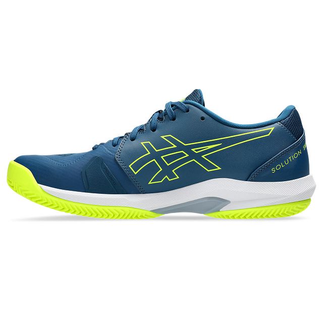 ASICS Solution Swift FF 2 Clay Mako Blue / Safety Yellow