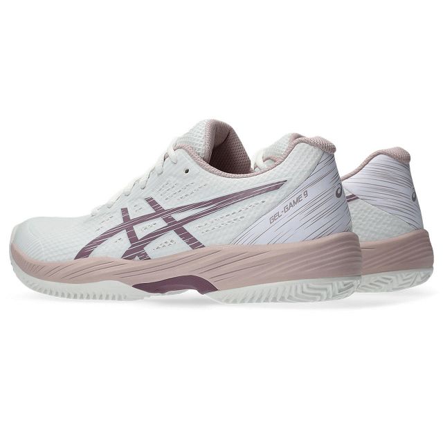 ASICS Gel-Game 9 Clay / OC - White / Dusty Mauve