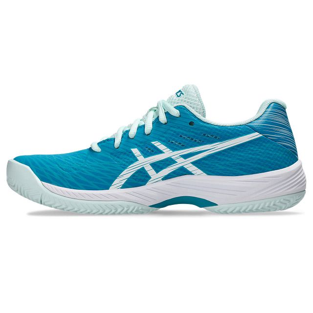 ASICS Gel-Game 9 Clay / OC - Teal Blue / White