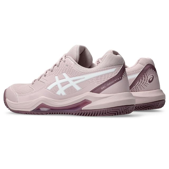 ASICS Gel-Dedicate 8 Clay Watershed Rose / White