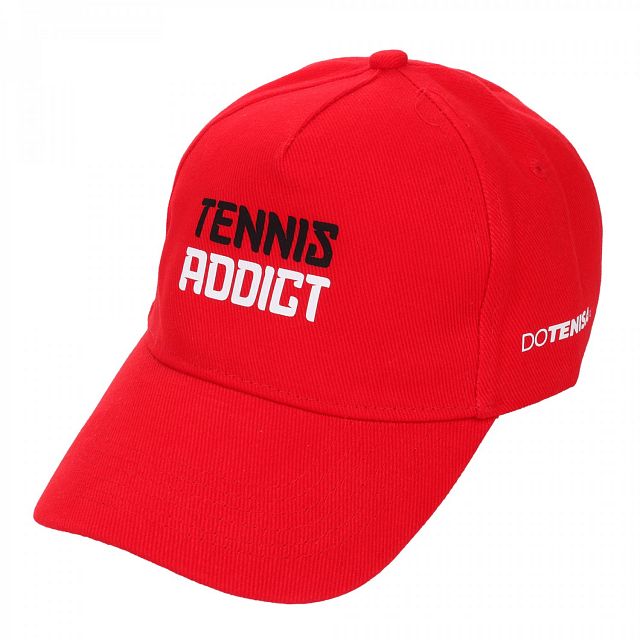 Tennis Addict Promo Strapback Cap Red
