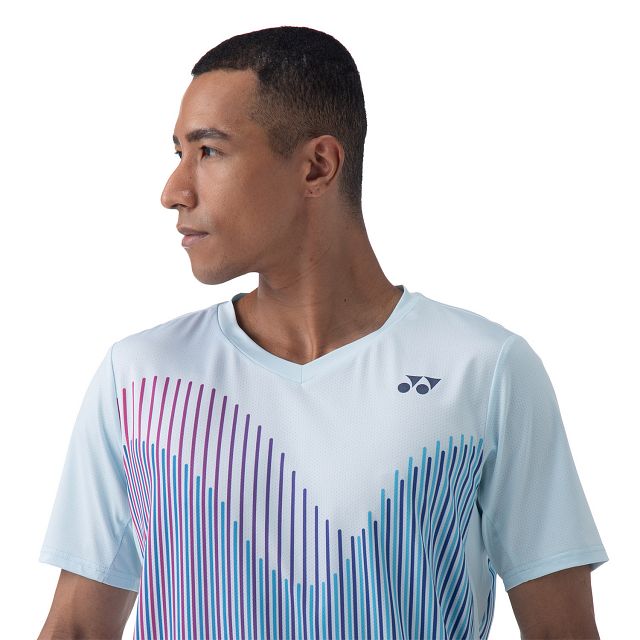 Yonex US Crew Neck T-Shirt 10562 Crystal Blue