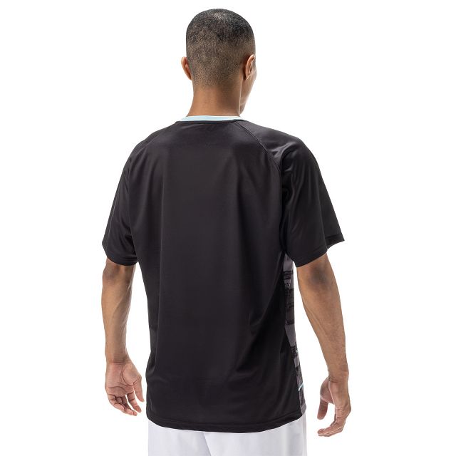 Yonex Crew Neck Club T-Shirt 0034 Black