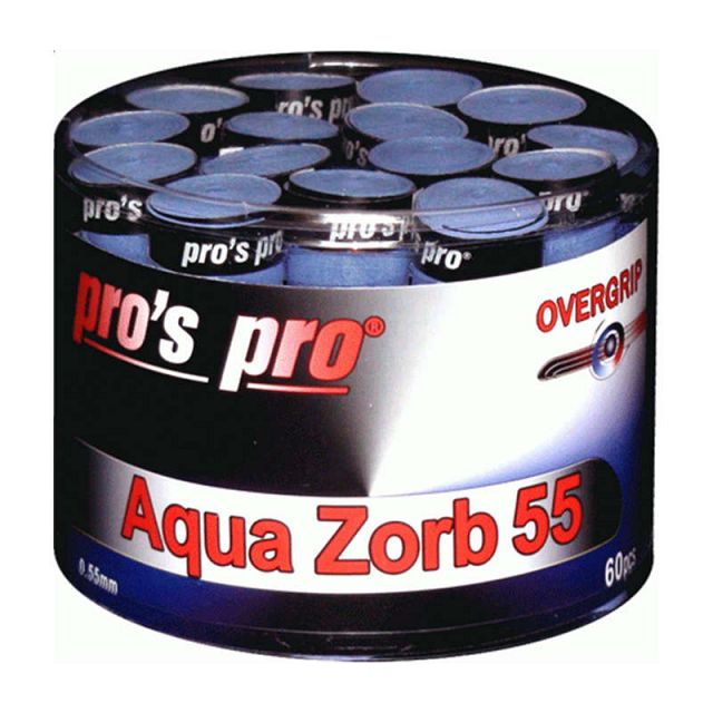 Pro's Pro Aqua Zorb 55 Overgrip Blue 60 szt.