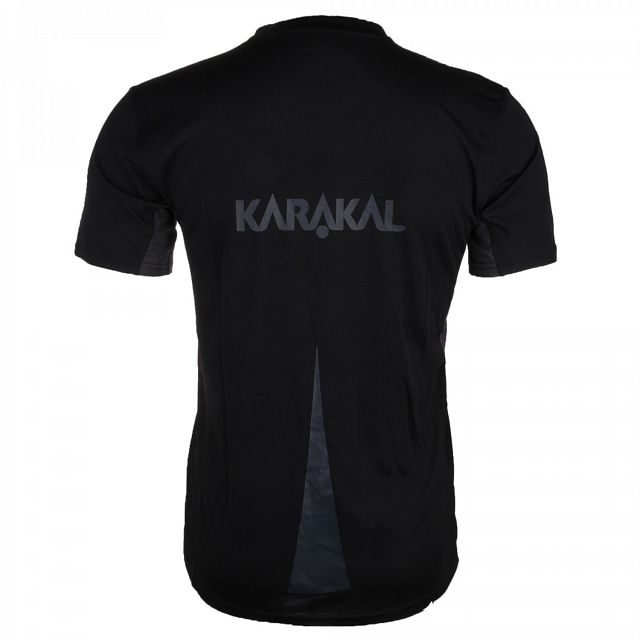 Karakal Pro Tour Tee Black / Graphite
