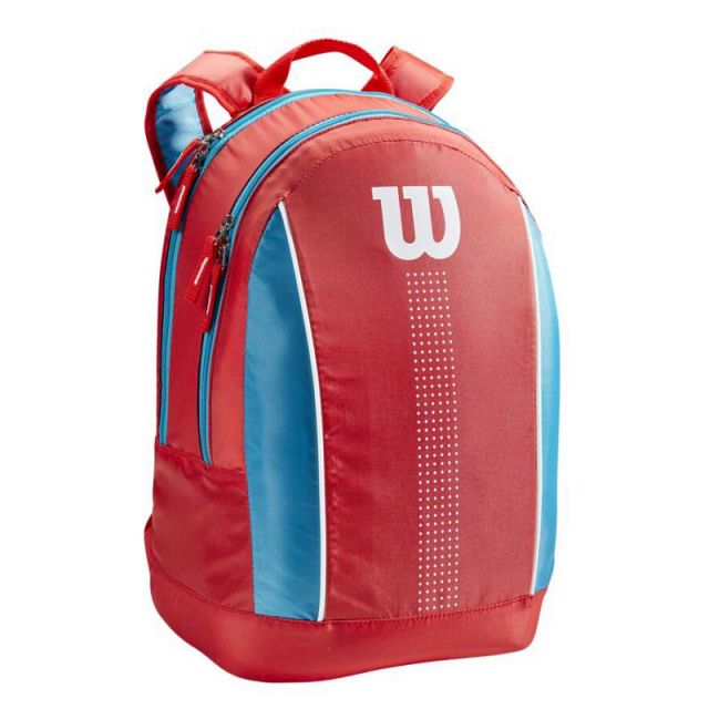 Wilson Junior Backpack Coral / Blue / White