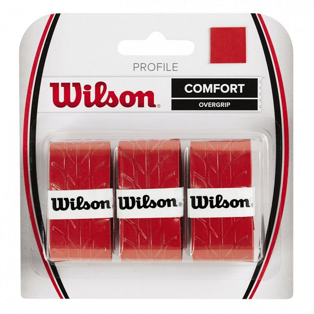Wilson Profile Overgrip 3-Pack Red