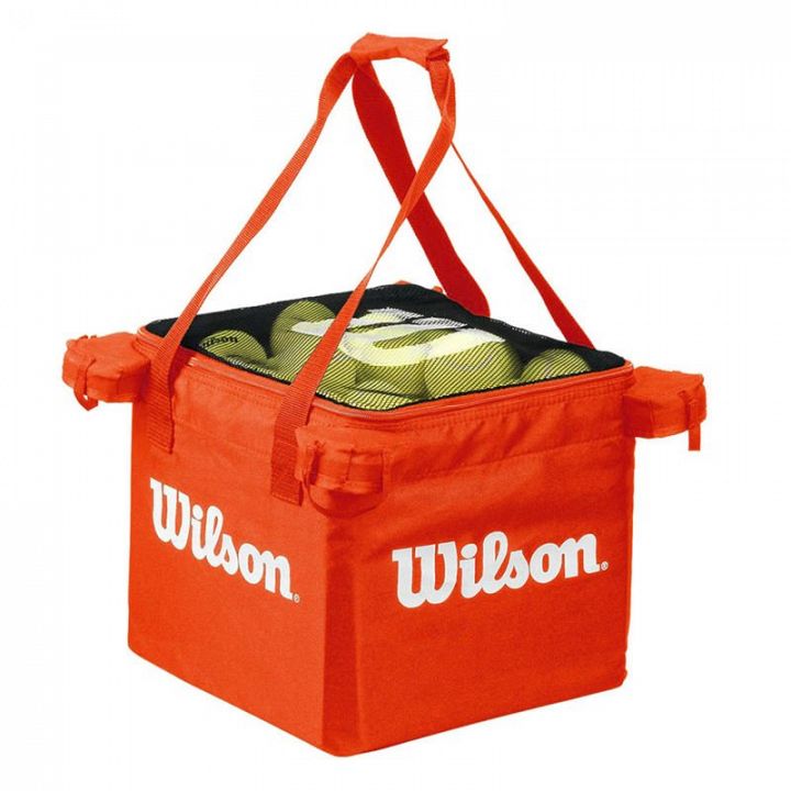 Wilson Teaching Cart Bag Orange - Kosz na piłki