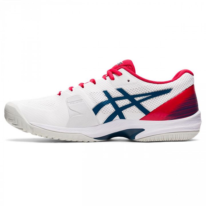 ASICS Court Speed FF AC White / Mako Blue