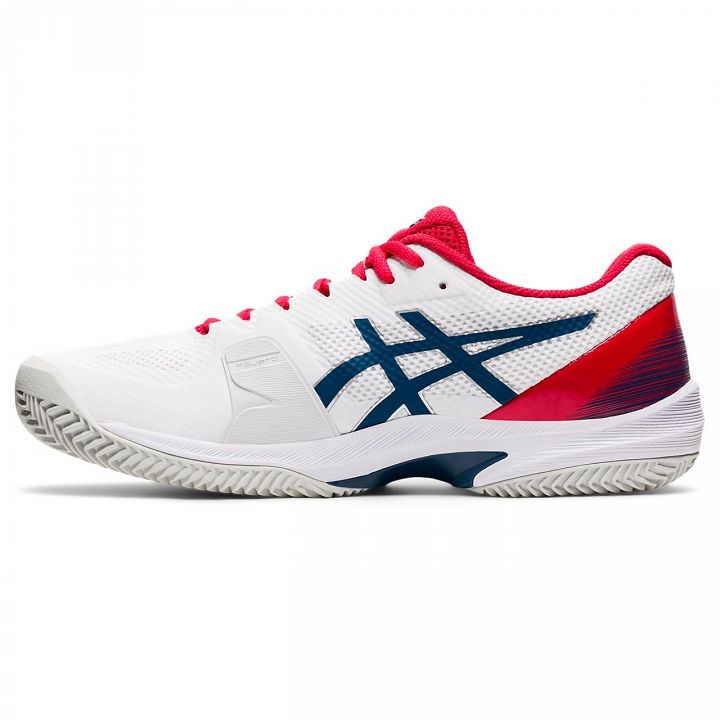 ASICS Court Speed FF Clay - White / Mako Blue