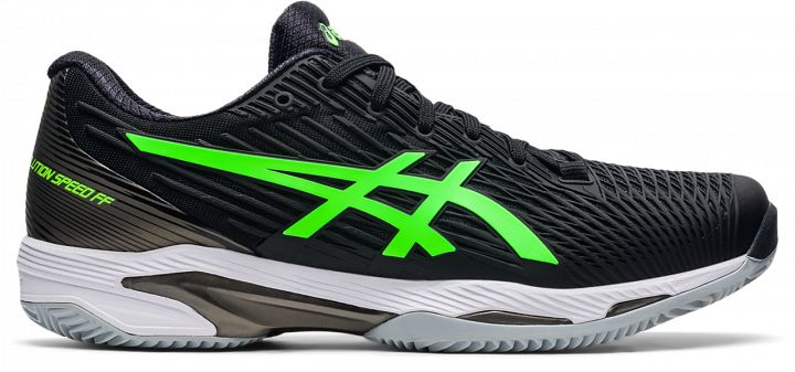ASICS Solution Speed FF 2 Clay Black / Green Gecko