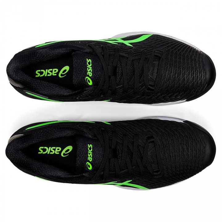 ASICS Solution Speed FF 2 Clay Black / Green Gecko