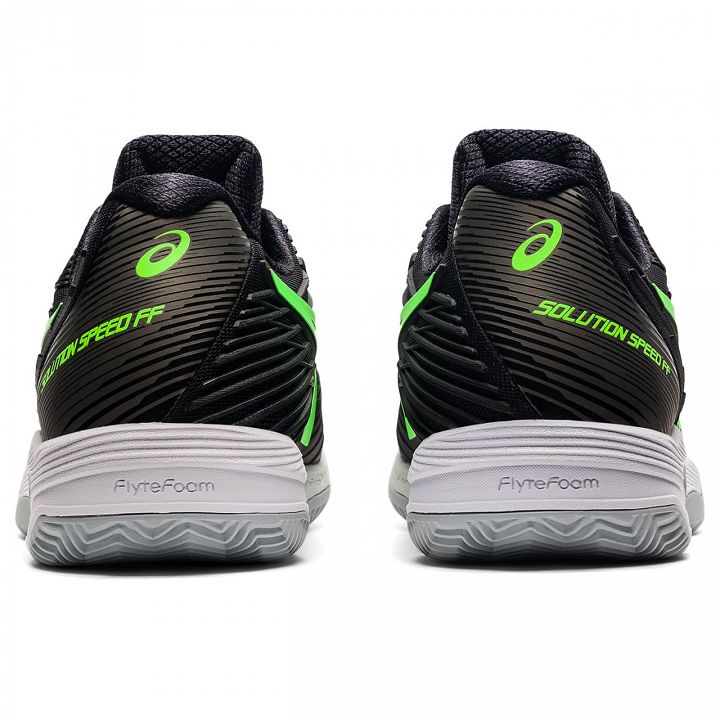 ASICS Solution Speed FF 2 Clay Black / Green Gecko