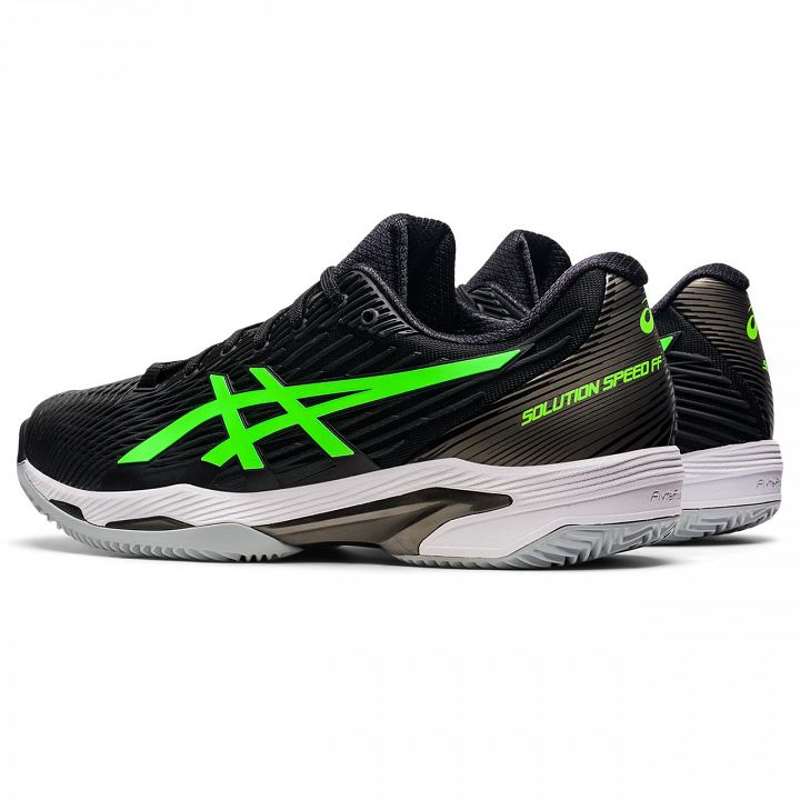ASICS Solution Speed FF 2 Clay Black / Green Gecko