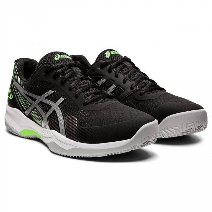 ASICS Gel-Game 8 Clay / OC - Black / Pure Silver