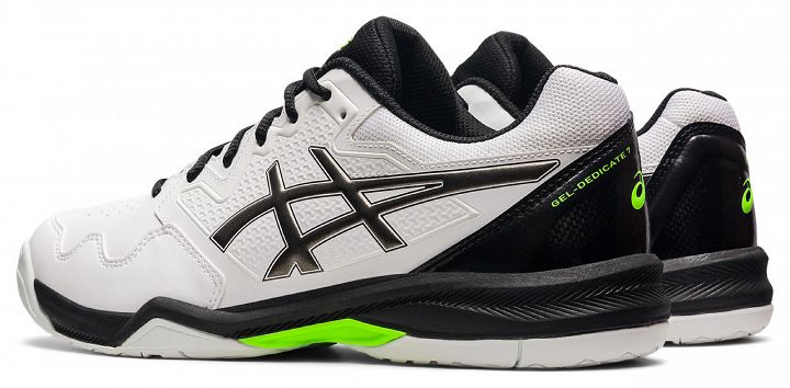 ASICS Gel-Dedicate 7 White / Gunmetal