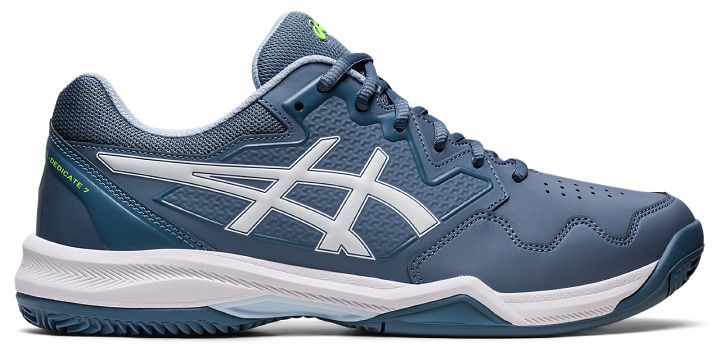 ASICS Gel-Dedicate 7 Clay Steel Blue / White