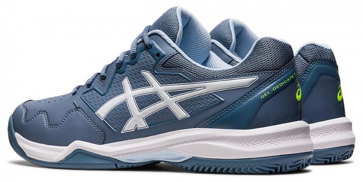 ASICS Gel-Dedicate 7 Clay Steel Blue / White