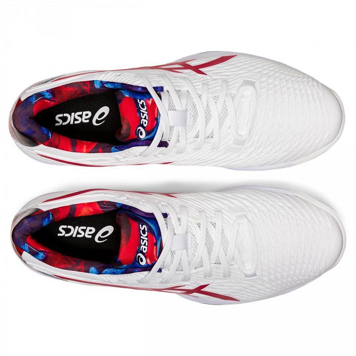 ASICS Solution Speed FF 2 L.E. Clay White / Classic Red