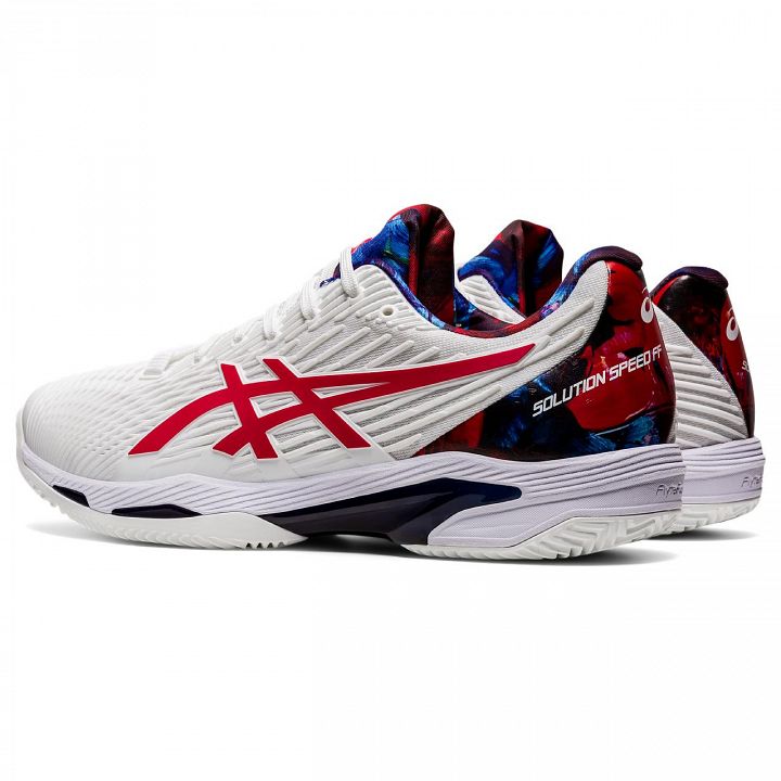 ASICS Solution Speed FF 2 L.E. Clay White / Classic Red