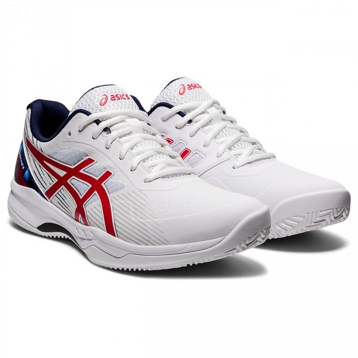 ASICS Gel-Game 8 L.E. Clay / OC - White / Classic Red