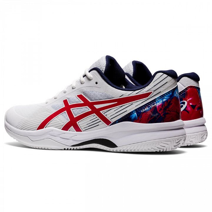 ASICS Gel-Game 8 L.E. Clay / OC - White / Classic Red