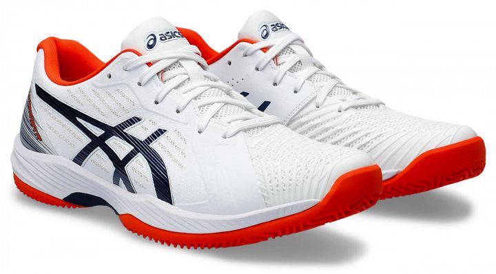 ASICS Solution Swift FF Clay White / Blue Expanse